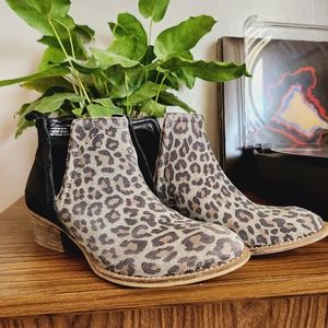 DIBA True Blue Leopard Booties